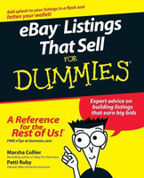 eBay Listings That Sell For Dummies(English, Paperback, Collier Marsha)