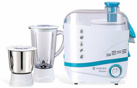 Singer DORINA mixer grinder& juicer 500 Juicer Mixer Grinder (2 Jars, Blue&white)