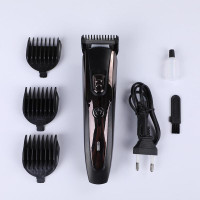 Profiline high quality new design air & beard clipper Professional Hair Clipper Rechargeable Hair Trimmer Attachment Comb Trimmer 45 min  Runtime 3 Length Settings(Black)