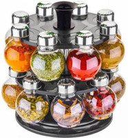 OSIOUS Spice Set Plastic, Stainless Steel(16 Piece)