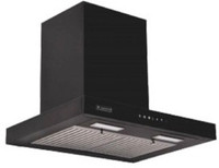 store asia JADE-BK-60 Auto Clean Wall Mounted Chimney(BLACK 1250 CMH)