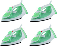 USHA steam pro siSI3816 PACK OF 4 1600 W Steam Iron(GREEN WHITE)