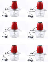 BEMALL Electric Meat Grinder Mixer Machine, 300W (White) (Pack of 6) Electric Meat Grinder