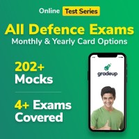 Gradeup Defence Exams Mocks Test Preparation(Course)