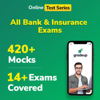 Gradeup Bank & Insurance Mocks Test Preparation(Course)