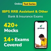 Gradeup IBPS RRB Assistant Mocks Test Preparation(Voucher)