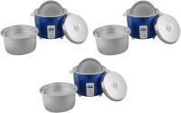 Panasonic SRW-A18H YT pack of 3 Electric Rice Cooker(1.8 L, Blue)