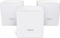TENDA MW5G AC1200 Whole Home Mesh Wi-Fi System, 3500sq² Wi-Fi Coverage, Two Gigabit Ports, Work with Alexa, Parental Controls, Easy Set Up (Pack of 3) 1200 Mbps Wireless Router(White, Dual Band)