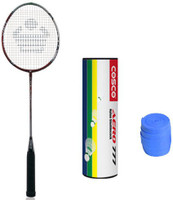 Cosco Cbx 450 With Aero 777 Nylon Shuttlecock And 1 Grip Badminton Kit Cosco Cbx 450 With Aero 777 Nylon Shuttlecock And 1 Grip Badminton Kit
