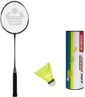 Cosco Cbx 410 With Aero 727 Nylon Shuttlecock Badminton Kit Cosco Cbx 410 With Aero 727 Nylon Shuttlecock Badminton Kit
