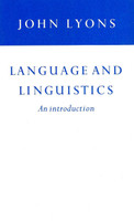 Language and Linguistics South Asia Edition(English, Paperback, Lyons John)