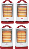 MAHARAJA WHITELINE Lava (HH-100) pack of 4 Halogen Room Heater