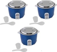 Panasonic SR-WA18H(E) pack of 3 Electric Rice Cooker(4.4 L, Blue)
