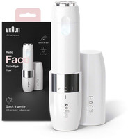Braun Face Mini Hair Remover FS1000 Cordless for Women Cordless Epilator(White)