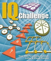 IQ Challenge: Over 500 Perplexing Number, Letter Puzzles(English, Book, Pty Ltd Hinkler)
