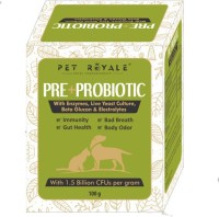 Pet Royale Pre+Probiotic 100 g Pet Health Supplements(100 g)