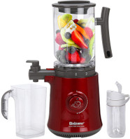 Balzano GJ230-01E00 Yoga 500 W Juicer Mixer Grinder with Stone Grid Technology, Auto Seed Separation (1 Jar, Red)