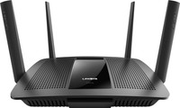 LINKSYS EA8100-AH Wireless Router 2.4 GHz, 5 GHz 2600 Mbps Wifi Speed Dual Band External Antenna Ethernet (Cable Broadband)(Black)