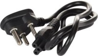 DELL Power Cord 1 m Power Cable K257C ORIGINAL(Compatible with All Laptop Adapters, Black, One Cable)
