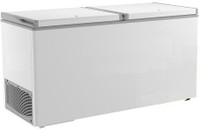 WESTERN 546 L Double Door Standard Deep Freezer(White, NWHD 525 H)