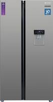 Sansui 544 L Frost Free Side by Side Refrigerator(Silver Steel, 520ISSNS)