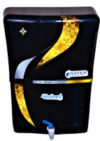 water solution DT ALFA BLACK ALKALINE ro+uv+tds+minera 15 L RO + UV + UF + TDS Water Purifier(Black)