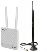 Telehatch 4G LTE WiFi Router 300 Mbps Router (Outdoor Antenna) 300 Mbps 4G Router(White, Single Band)