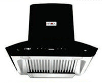 IROX MOON AUTO CLEAN B3 HAND SENSOR Auto Clean Wall Mounted Chimney(BLACK, SILVER 1230 CMH)