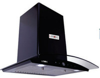 IROX SLIM AUTO CLEAN Auto Clean Wall Mounted Chimney(Black 1200 CMH)