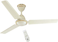 JUPITER Himalaya Royal Ivory 3 Blades BLDC Motor 56"(1400 mm) 5 Star Energy Saver Ceiling Fan with Remote Controlled 1400 mm BLDC Motor with Remote 3 Blade Ceiling Fan(White, Pack of 1)