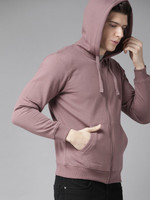 Roadster Full Sleeve Solid Men Sweatshirt