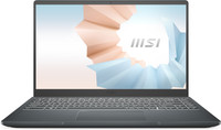 MSI Modern 14 Core i3 10th Gen - (8 GB/256 GB SSD/Windows 10 Home) Modern 14 B10MW-425IN Laptop(14 inch, Carbon Grey, 1.3 kg)