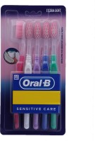 Oral-B Sensitive Care Toothbrush Extra Soft Toothbrush(5 Toothbrushes)