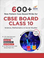 600+ New Pattern Case Study MCQS for Cbse Board Class 10science, Mathematics & Social Studies(English, Paperback, Experts Disha)