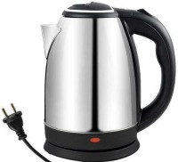 PRATYANG Electric Kettle 2 L Multipurpose Large Size Tea Coffee Maker Water Boiler 8 Cups Coffee Maker(Silver , Black)