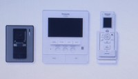 Panasonic wireless video intercom system Corded & Cordless Landline Phone(White)