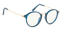 ROYAL SON Round Sunglasses(Clear)