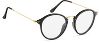 ROYAL SON Round Sunglasses(Clear)