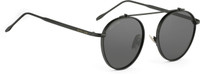 ROYAL SON Round Sunglasses(Black)