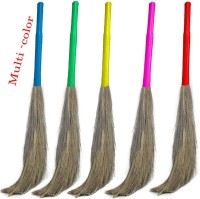 ORETIC Fiber Wet and Dry Broom(Multicolor, 2 Units)