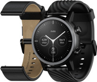 MOTOROLA Moto 360 (3rd Gen) Smartwatch(Black Strap, Regular)