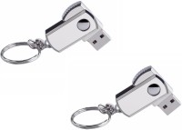 KBR PRODUCT 1+1 COMBO F 8 GB Pen Drive(Silver)
