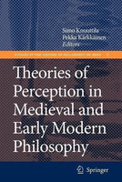 Theories of Perception in Medieval and Early Modern Philosophy(English, Paperback, unknown)