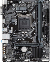 GIGABYTE H410M H Ultra Durable Motherboard with 8118 Gaming LAN, Anti-Sulfur Resistor, Smart Fan 5 Motherboard