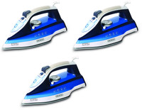 USHA si 3820 pack of 3 2000 W Steam Iron(Blue)