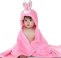 BRANDONN Embroidered Single AC Blanket for  AC Room(Poly Cotton, PINK RABBIT)