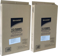 Sharp Original Replacement Filters (HEPA Filter + Deodorising Filter) For FP-G50E-W, FP-GM50E-B, FP-F40E-W/T & FP-J40M-W Air Purifier Filter(HEPA Filter)
