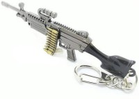LKDS PUBG THEME PREMIUM KEY CHAIN AWM M249 Sniper Gun Keychain for gift for boys And Girls Key Chain