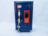 krishshopping HAPPY SAFETY LOCKER COIN BANK TOY Coin Bank(Blue)