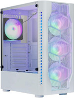 No Doubt X1 (WHITE) GAMING CABINET Cabinet(clear, Purple)